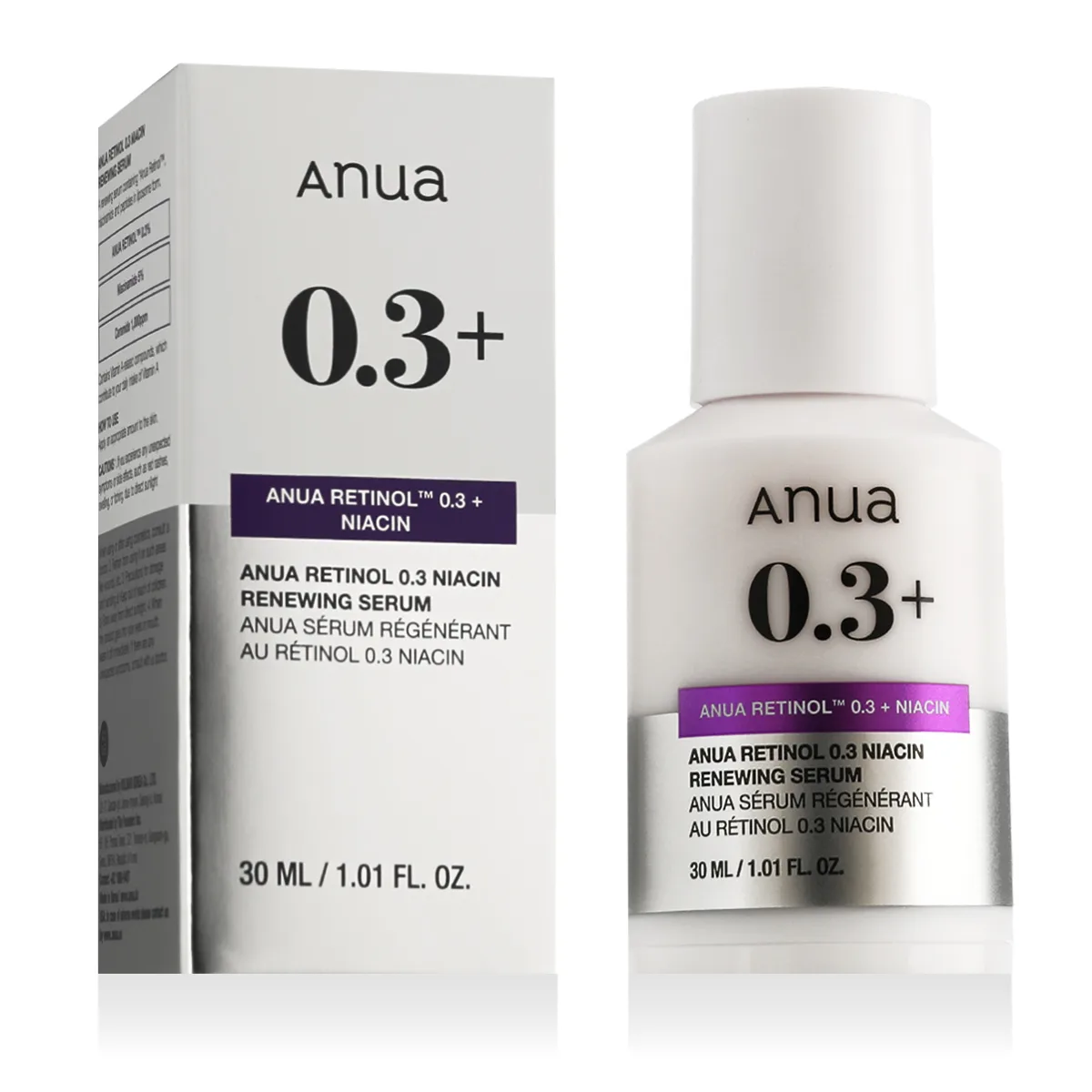 Anua Anua, Retinol, Fragrance-Free, Anti-Aging, Evening, Serum, Face, 30 ml thumbnail 2