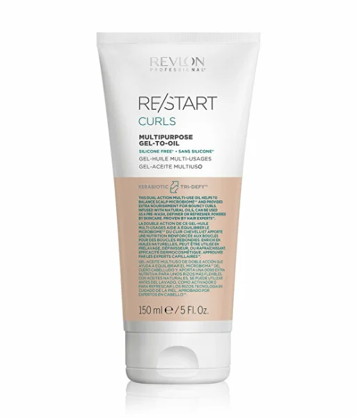 Re/start curls multipurpose gel-to-oil