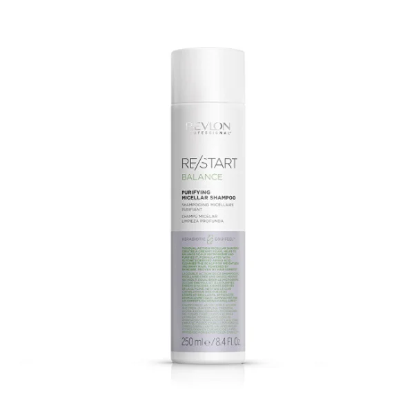 Re/start balance purifying micellar shampoo