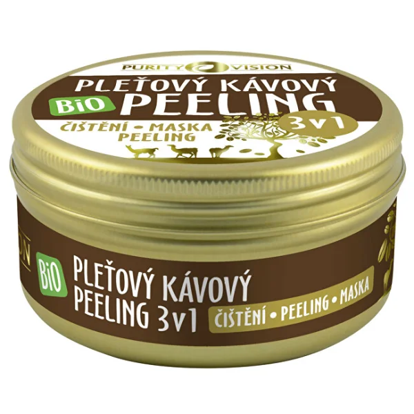 Coffee bio skin peeling 3in1