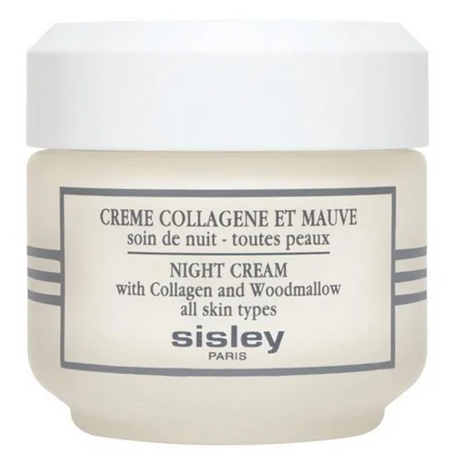 Night cream with collagen and woodmallow