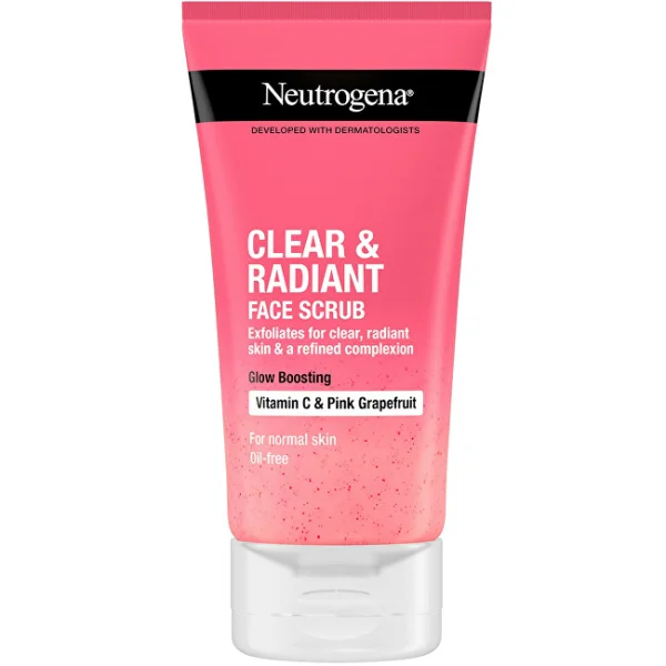 Refreshingly clear daily exfoliator