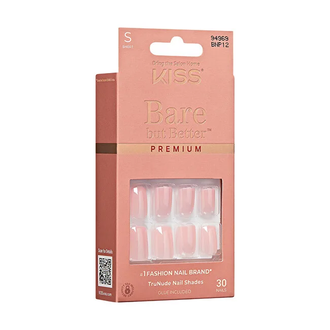Kiss Bare-But-Better Premium Gel Nails 30 pcs thumbnail 3