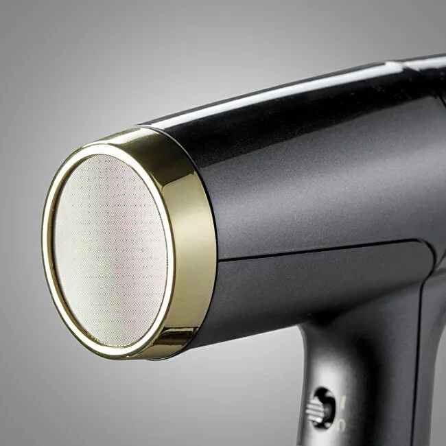 BaByliss Falco Grey & Gold Professional High Speed Hair Dryer BAB8550E thumbnail 2