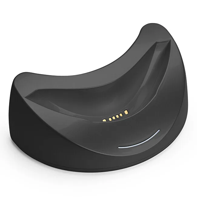 Palsar 7 Professional LED treatment mask for face and neck with charging station (Black, Gold) thumbnail 8