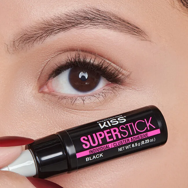 Kiss Eyelash Glue Super Stick Individual (Lash Cluster Adhesive) 6.5 g Black thumbnail 5