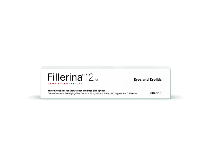 Fillerina Serum for filling deep wrinkles on the eye area 12HA level 3 (Filler Effect Gel) 15 ml thumbnail 2