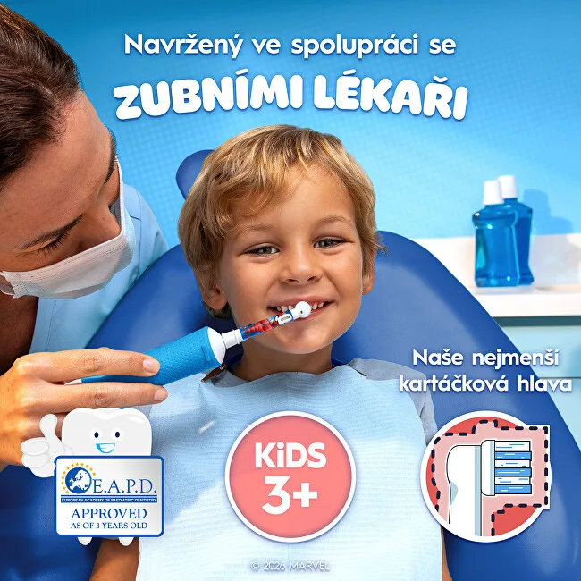 ORAL-B Kids Spiderman spare head 2 pcs. thumbnail 7