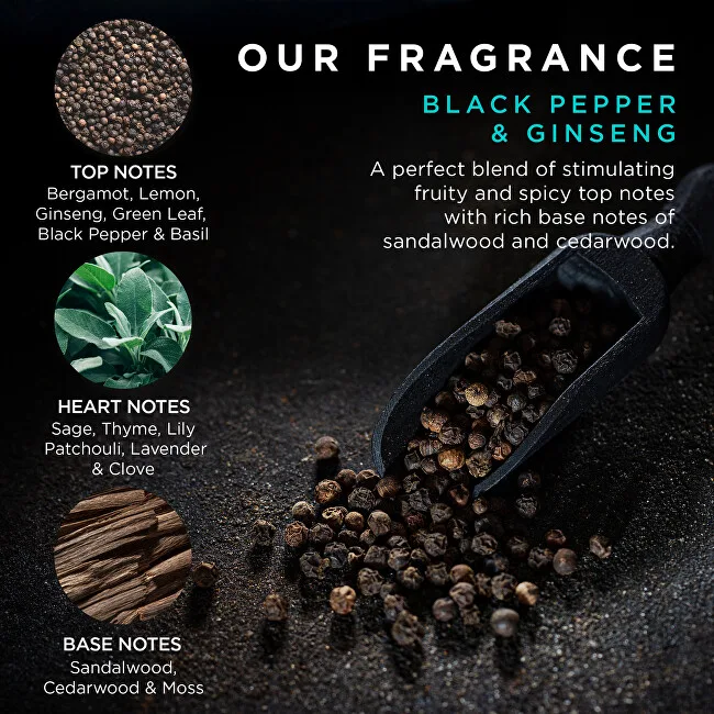 Baylis & Harding Black Pepper & Ginseng Body Care Gift Set 4 pcs thumbnail 5