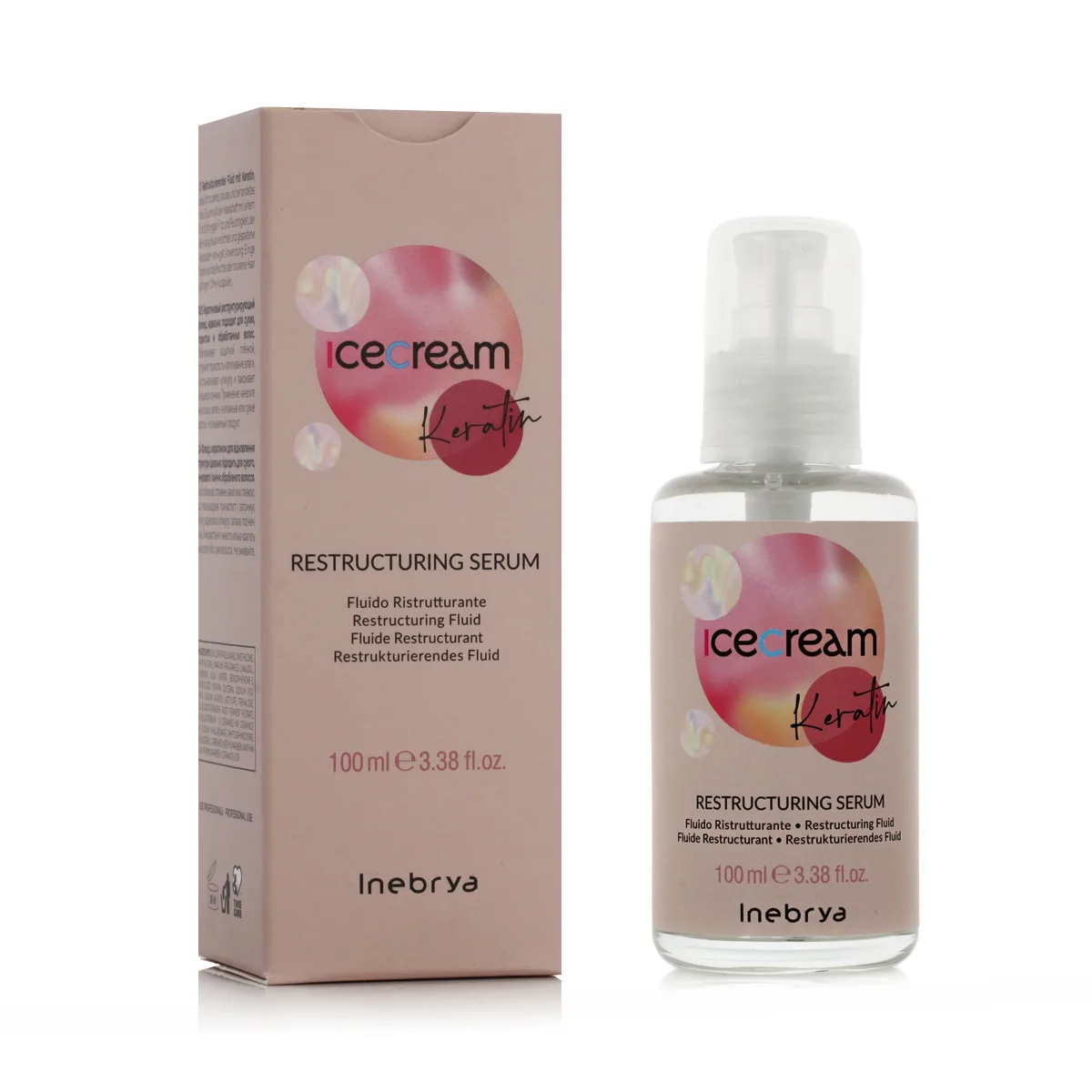 Inebrya Ice Cream Keratin Restructuring Serum thumbnail 2