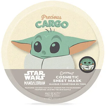Mad Beauty Star Wars Grog/Mandalorian cloth mask thumbnail 3