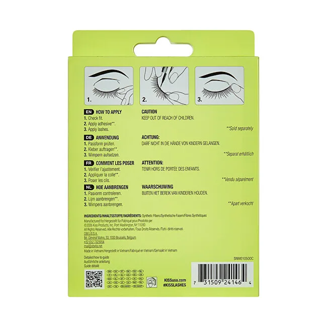 Kiss False eyelashes So Natural 01 thumbnail 3