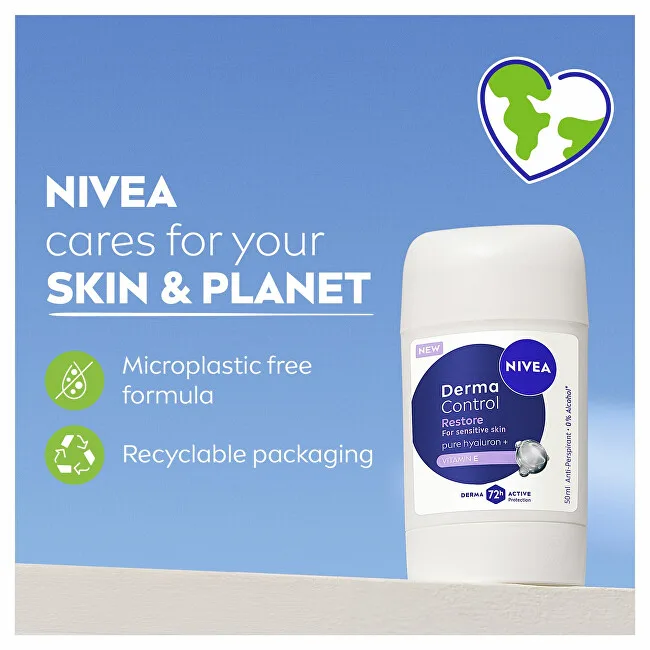 Nivea Solid antiperspirant Derma Control Restore (Antiperspirant) 50 ml thumbnail 8