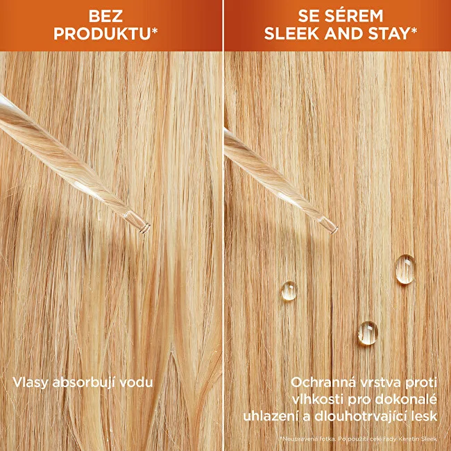 Garnier Conditioner for dry and frizzy hair Fructis Keratin Sleek (Conditioner) 200 ml thumbnail 5