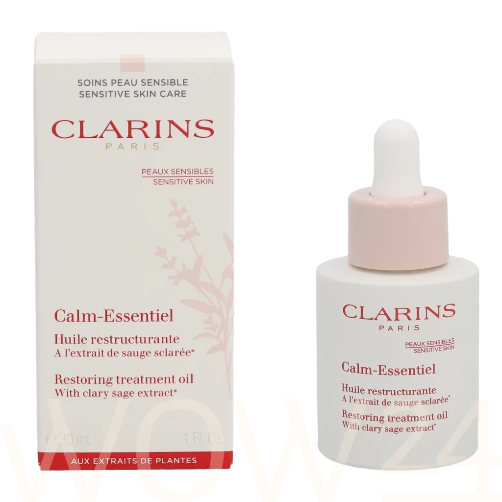 Clarins Calm-Essentiel Restoring Treatment Oil thumbnail 4