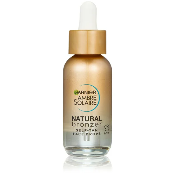 Ambre solaire natural bronzer self-tan face drops