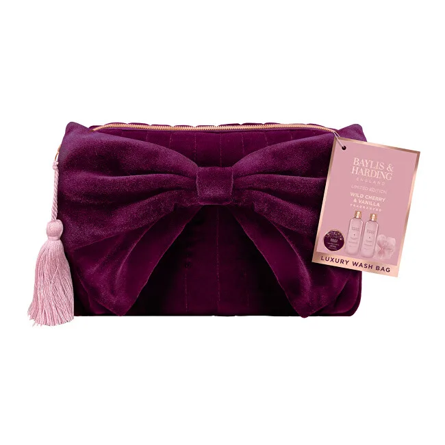 Baylis & Harding Gift set in velvet bag Wild Cherry & Vanilla 4 pcs thumbnail 2