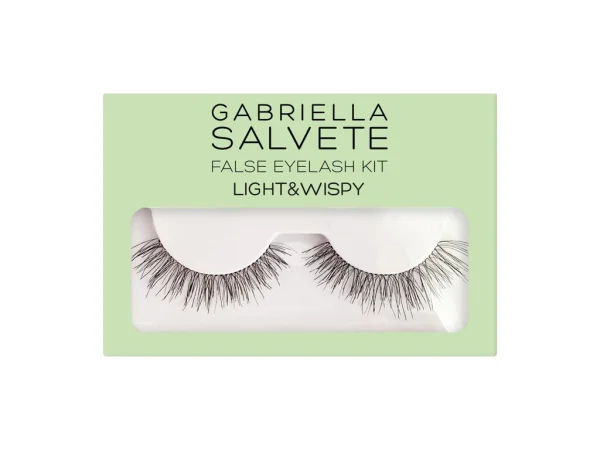 False eyelash kit light & wispy