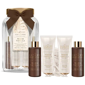 The Luxury Bathing Company Gift set in a glass jar Vanilla 5 pcs thumbnail 2