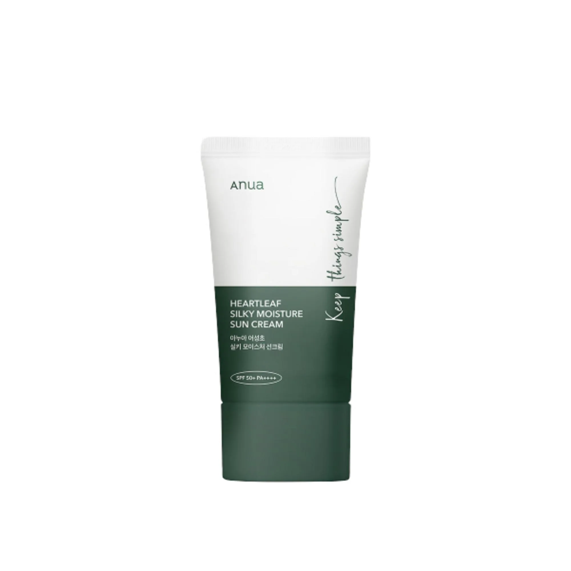 Anua Anua, Heartleaf, Sunscreen Cream, Face, SPF50+ PA++++, 50 ml thumbnail 3