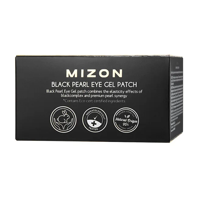 Mizon Premium eye hydrogel mask with black pearl and diamond for wrinkles and dark circles Black Pearl (Eye Gel Patch) 60 pcs x 1.4 g thumbnail 6