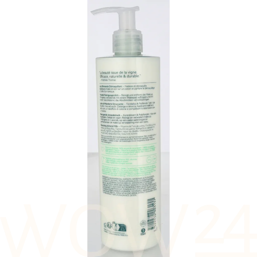 Caudalie Vinoclean cleansing almond milk thumbnail 3