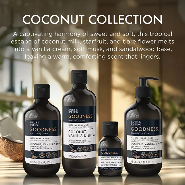 Baylis & Harding Goodness Coconut, Vanilla & Shea Body Wash thumbnail 3