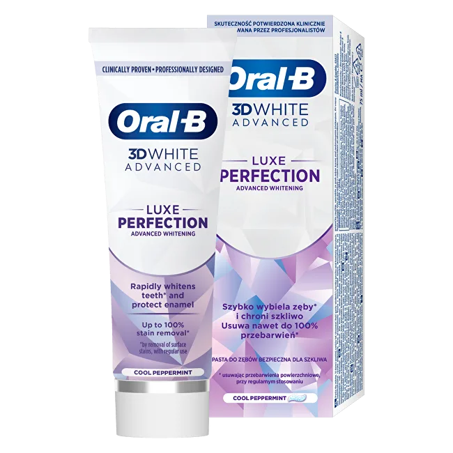 ORAL-B Whitening toothpaste Advanced Luxe Perfection Toothpaste 75 ml thumbnail 2