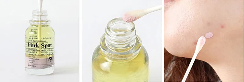 Mizon Pink Spot Good Bye Blemish (Overnight Spot Care ) Night Serum 19 ml thumbnail 5