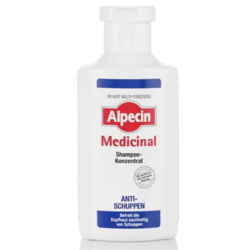 Medicinal anti-dandruff shampoo concentrate
