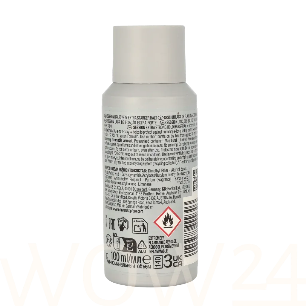 Schwarzkopf  Osis+ Session Extra Strong Hold Hairspray thumbnail 3