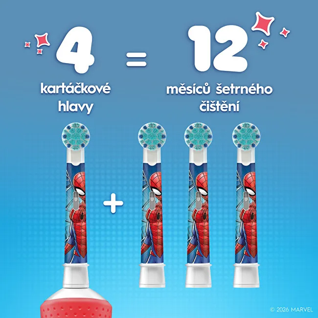 ORAL-B Kids Spiderman spare head 2 pcs. thumbnail 3