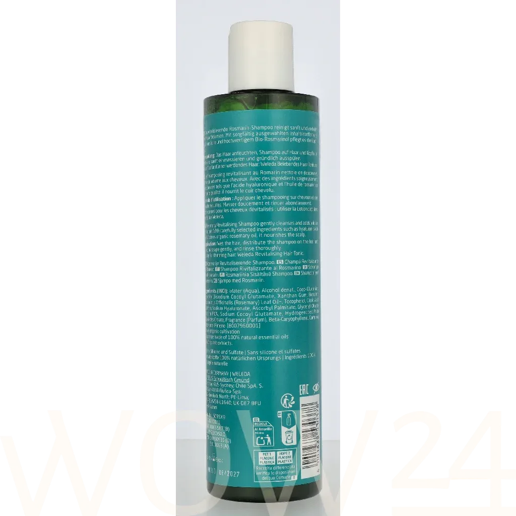 Weleda Weleda Rosemary Revitalising Shampoo thumbnail 3