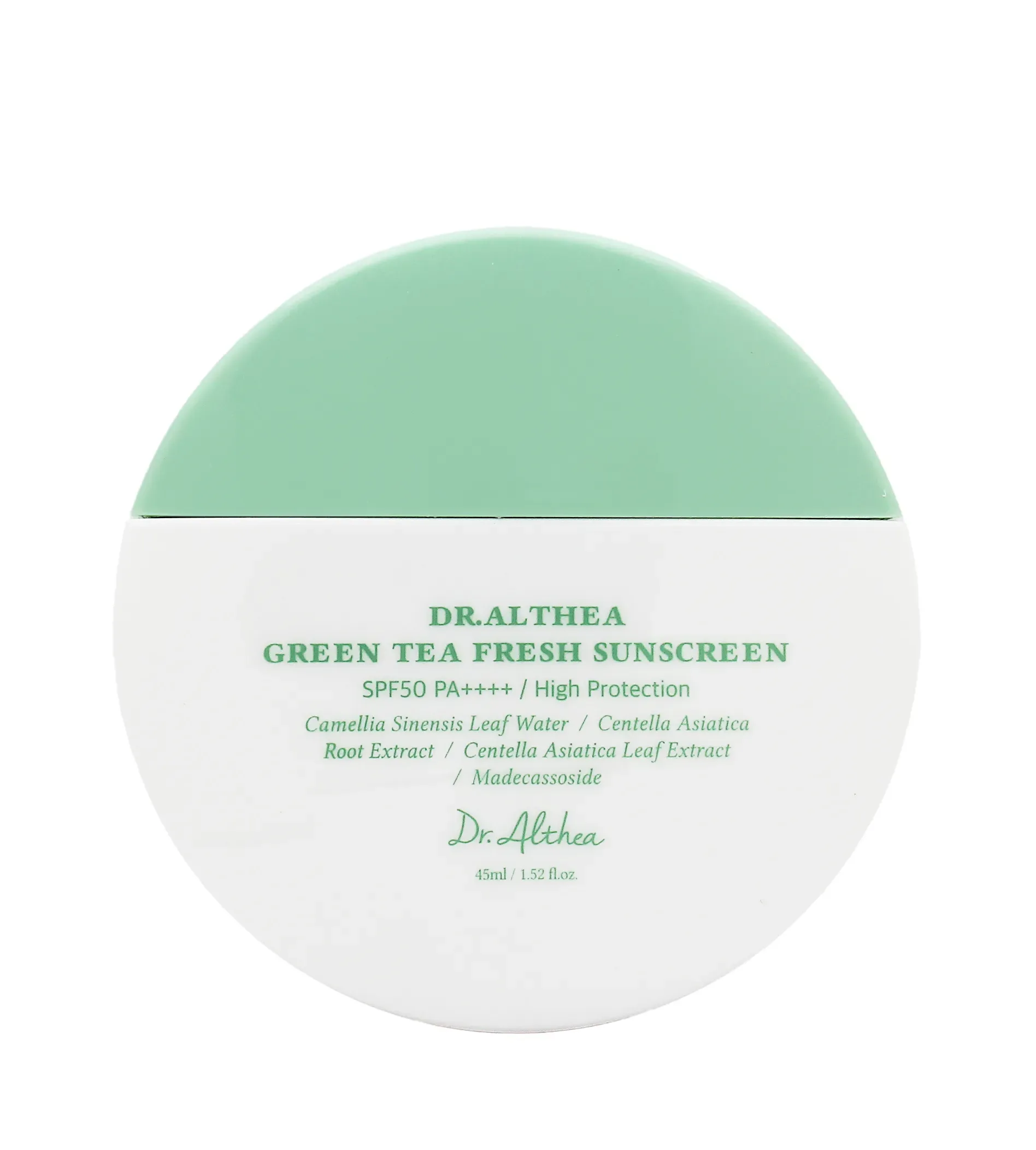 Dr. Althea Facial sunscreen SPF 50 Green Tea Fresh Sunscreen thumbnail 2
