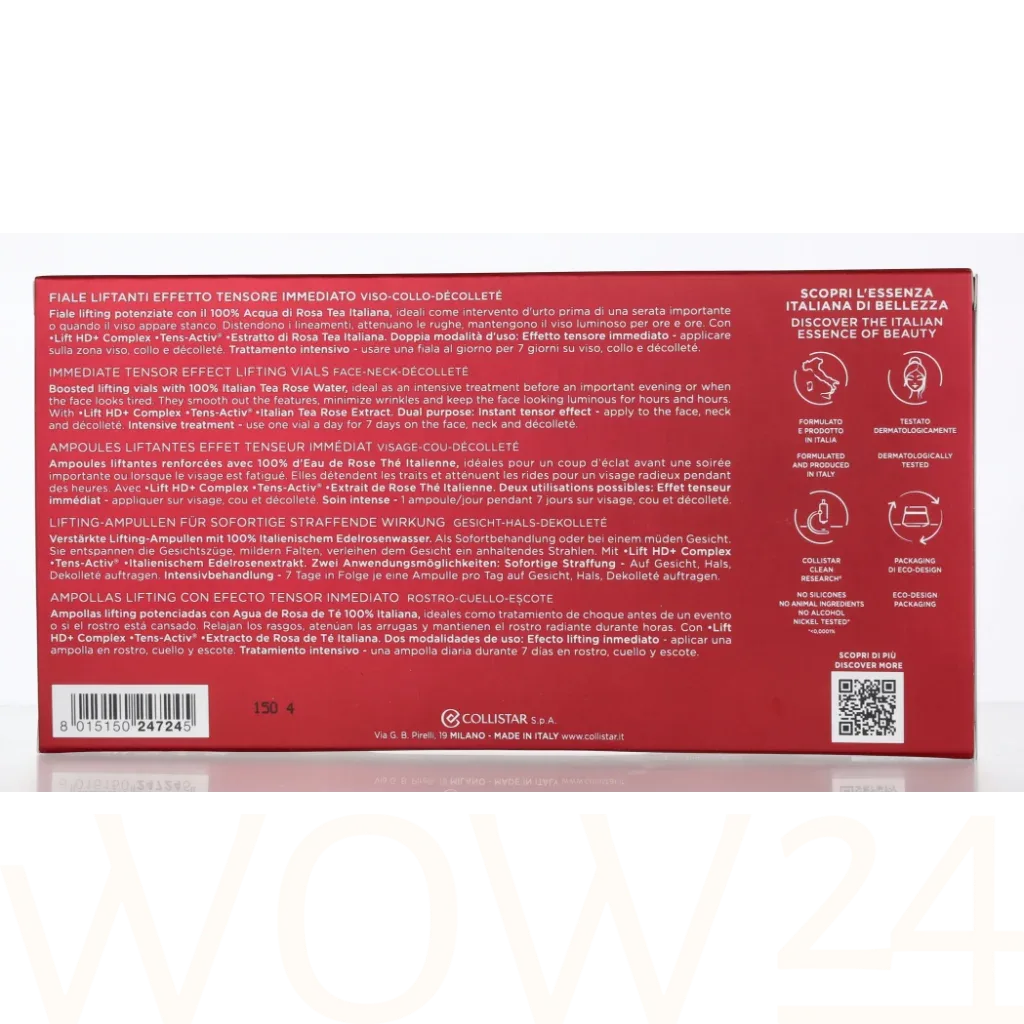 Collistar Lift HD+ Immediate Tensor Effect Lifting Vials thumbnail 3