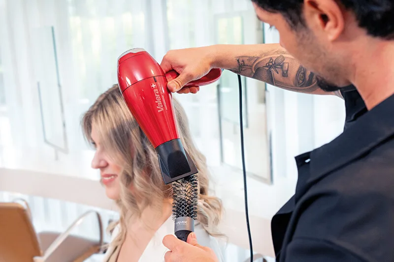 Valera Hair dryer Swiss Silent JET 8500 Metallic Red thumbnail 3