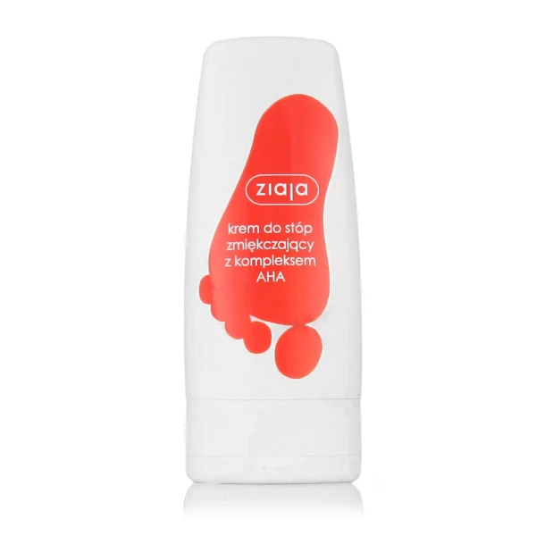 Foot care softening cream with aha complex