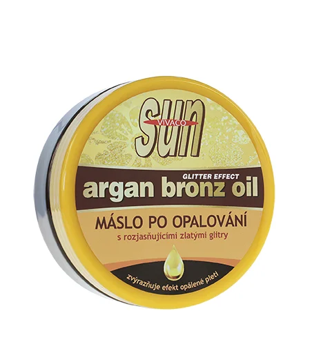 Sun argan bronz oil brightening body butter