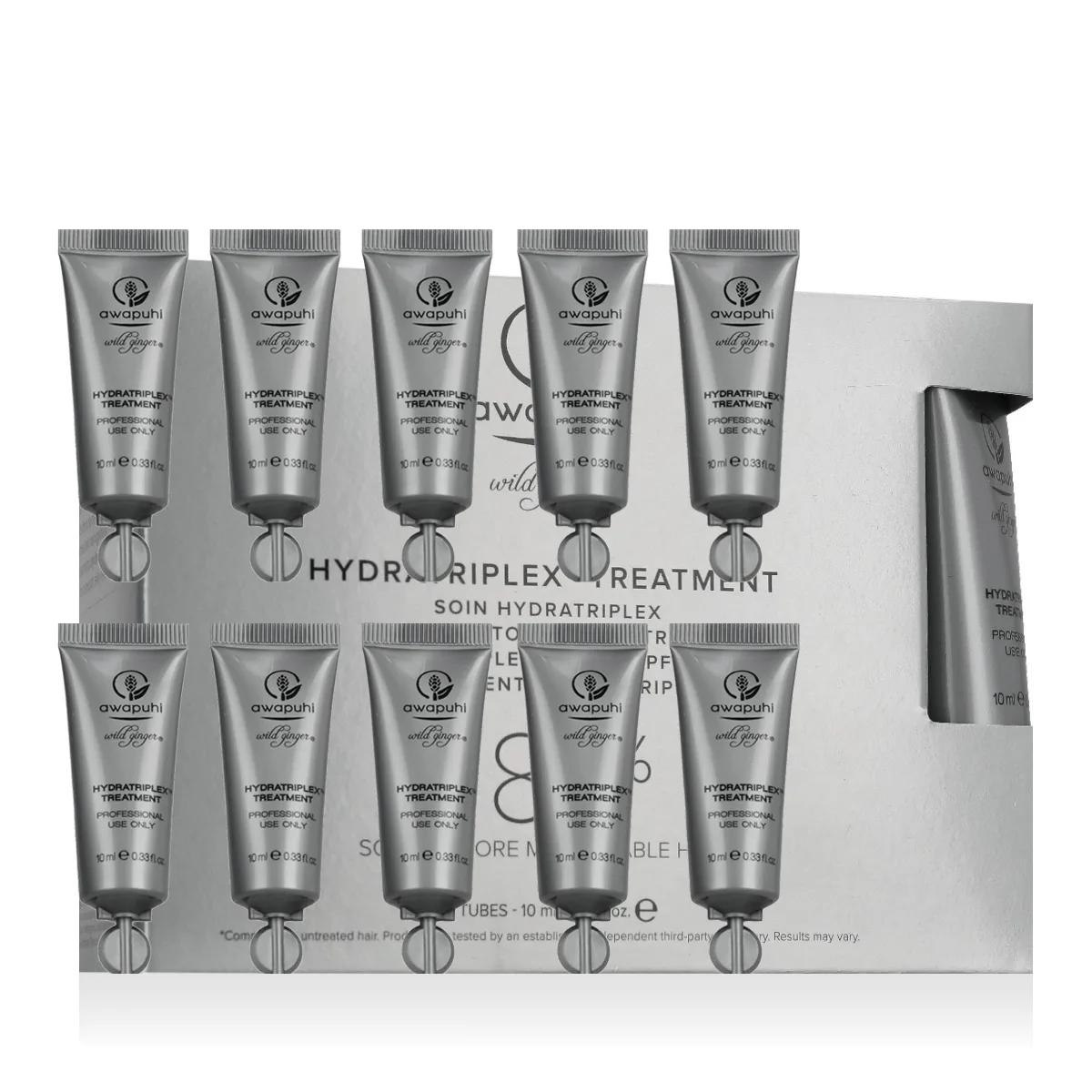 Paul Mitchell Set, Awapuhi Wild Ginger By Paul Mitchell, Hydratriplex, Hair Leave-In Cream Treatment, For Hydration, 10 pcs, 10 ml thumbnail 2