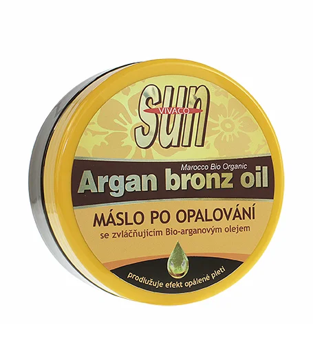 Sun argan bronz oil after-sun butter
