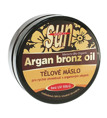 Sun argan bronz oil body butter