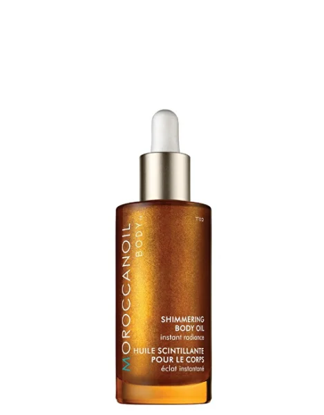 Body shimmering oil