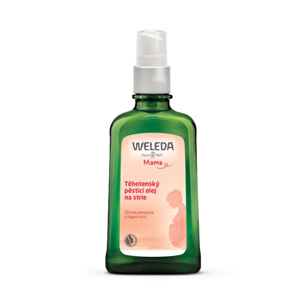 Stretch mark massage oil