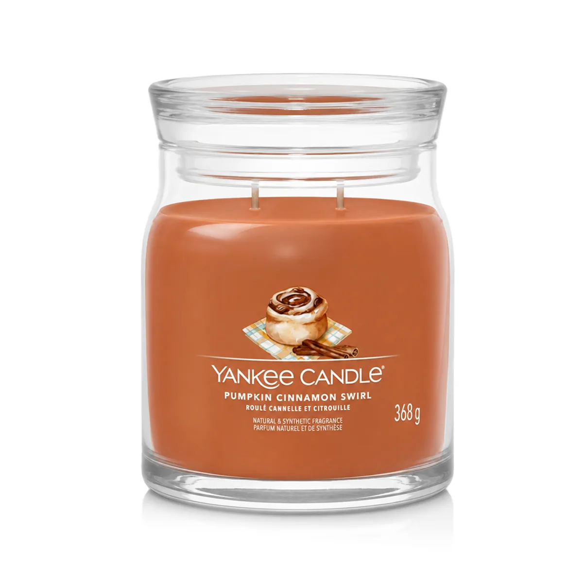 Yankee Candle Pumpkin Cinnamon Swirl thumbnail 3