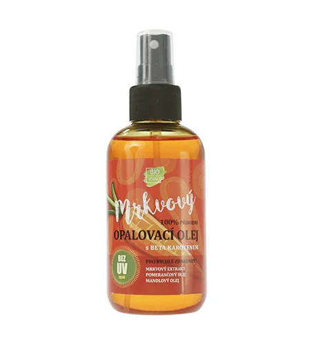 Bio carrot tanning oil