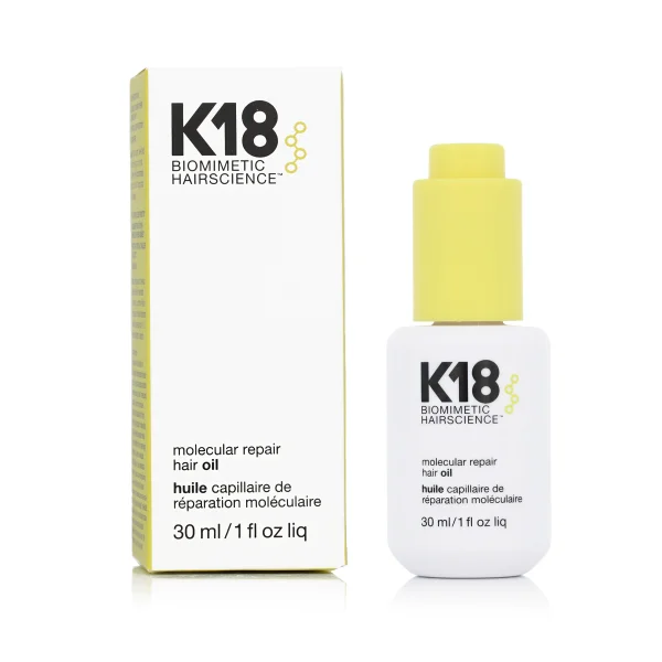 Molecular repair hair oil