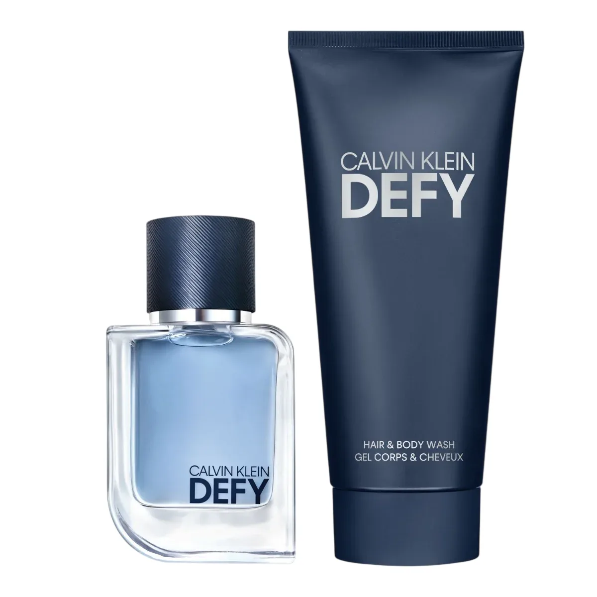 Calvin Klein Set Calvin Klein: Defy, Woody-aromatic, Shower Gel & Shampoo 2-In-1, 100 ml + Defy, Eau De Toilette, For Men, 50 ml thumbnail 3