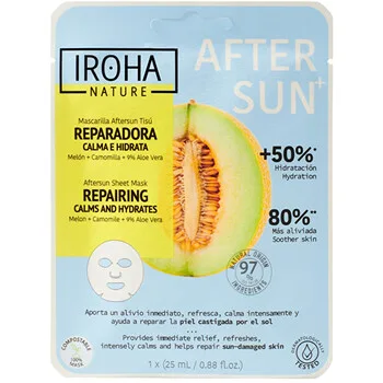 Iroha Regenerating mask Repairing Aftersun Face Sheet Mask 25 ml thumbnail 6