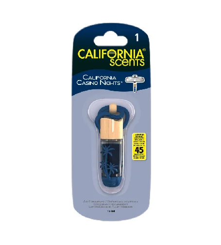 Hanging vial california casino nights
