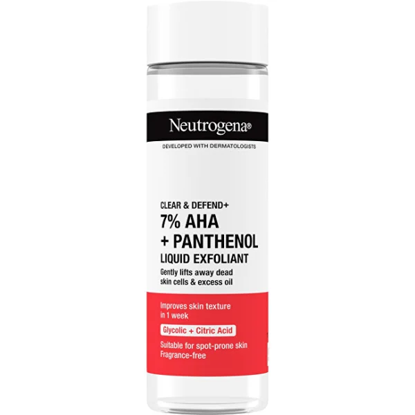 Clear & defend+ liquid exfoliant